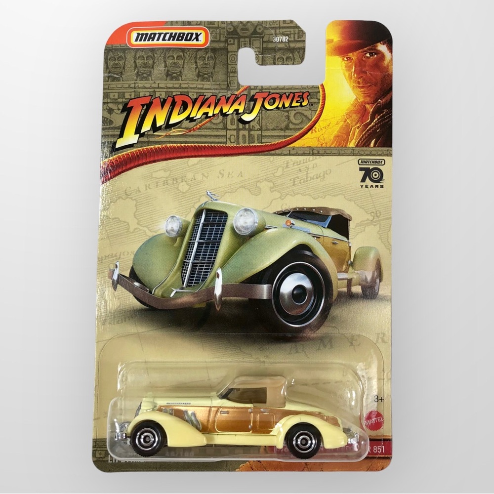 Matchbox Indiana Jones 1963 Auburn Speedster!